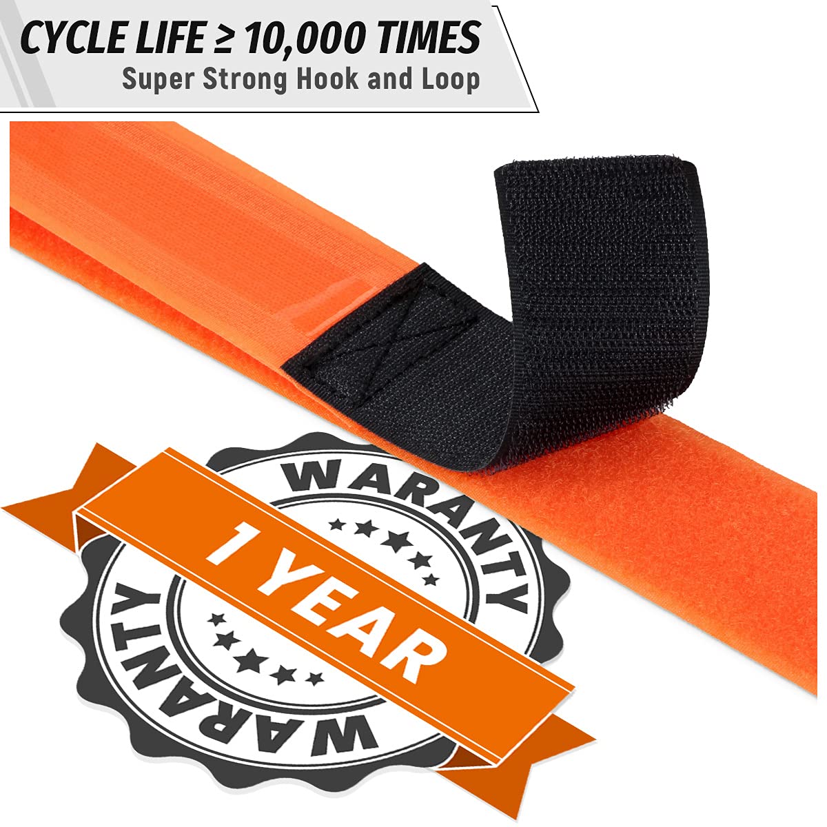 Boncas Adjustable Bike Rack Strap 29.5" Bicycle Wheel Stabilizer Straps with Innovative Gel Grip Keep The Bicycle Wheel from Spinning - Orange 2 Pack