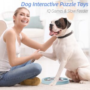 ZINEQI Dog Puzzle Toys Durable Dog Puzzles for Smart Dogs, Treat Dispenser for Training Funny Feeding, Interactive Dog Toys to Aid Pets Digestion, IQ Games & Mental Enrichment2