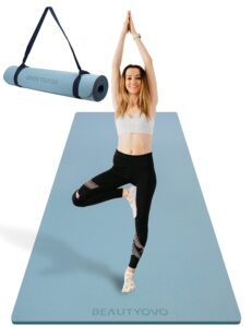 72x32x1/3 yoga mat, blue