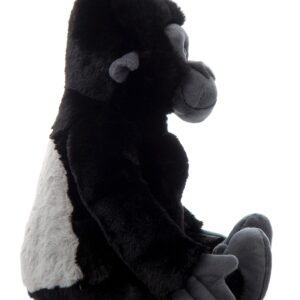 The Petting Zoo Gorilla Stuffed Animal, Gifts for Kids, Wild Onez Zoo Animals, Gorilla Plush Toy 12 inches