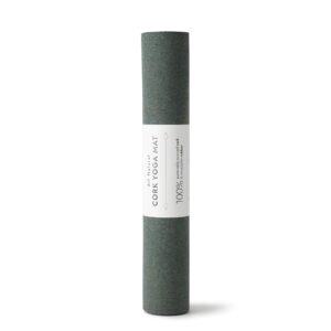 Peaceful Mountain SatoriConcept Cork Yoga Mat with Strap,100% Eco Friendly Cork & Rubber, Lightweight with Perfect Size (72”x24”) and 4mm Thick, Sweat-Resistant, Innovative Exercise Mat for Hot Yoga