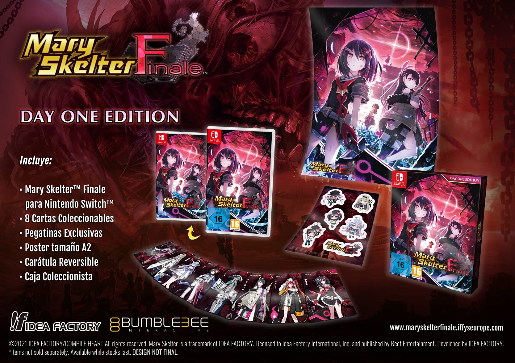 Mary Skelter Finale (Day One Edition) (Nintendo Switch)