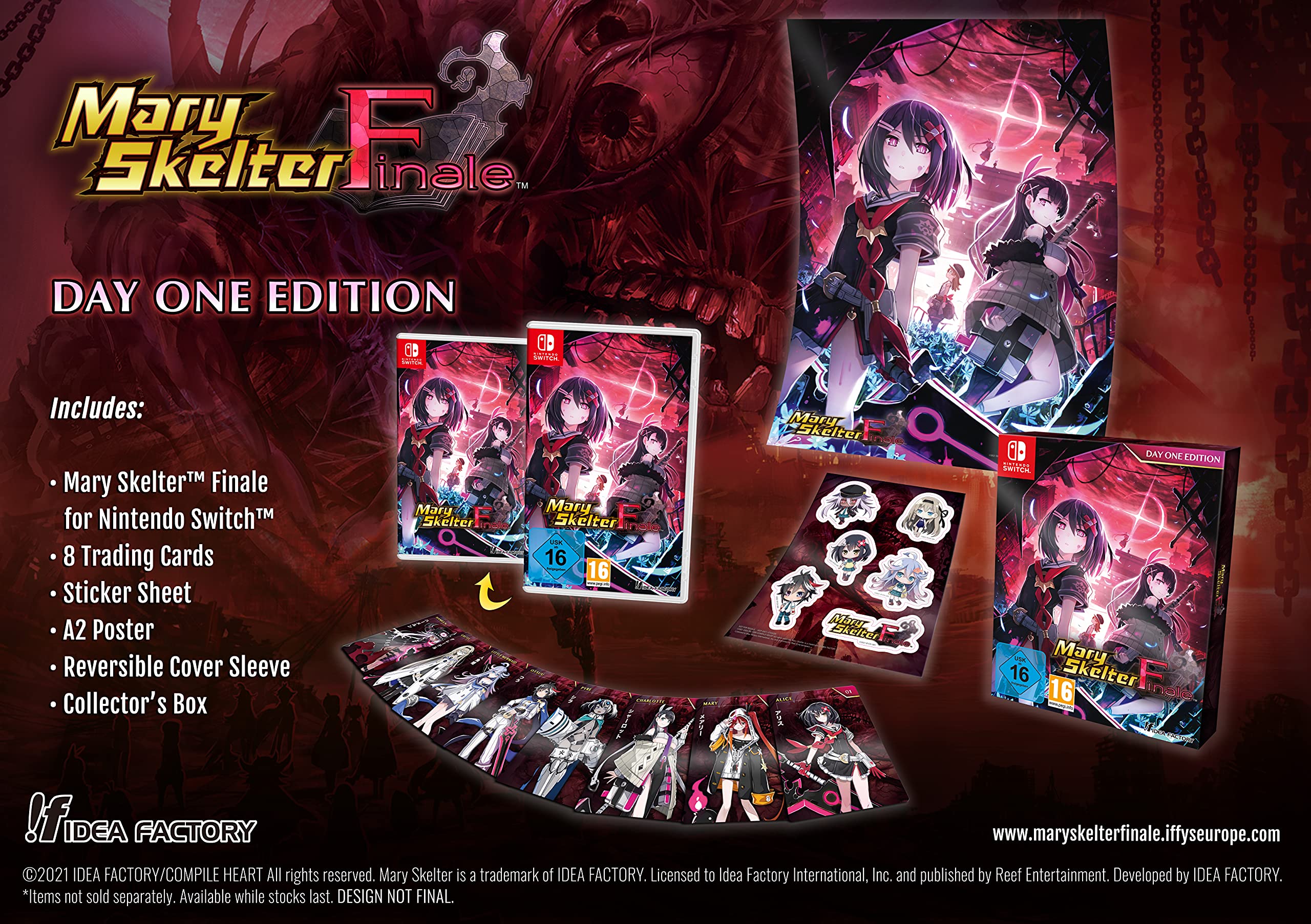 Mary Skelter Finale (Day One Edition) (Nintendo Switch)