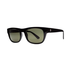 electric - pop, sunglasses, gloss black, grey polarized lenses