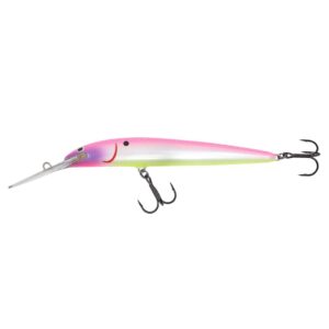 Northland Tackle Rumble Stick Fishing Lure, Freshwater Deep Diving Trolling Crankbait for Walleye, Perfect Lure for Any Kit, Pink Pearl, Size #5, 5", 5/8 Oz