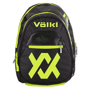 Volkl Tour Backpack Black and Neon Yellow BlackYellow Standard