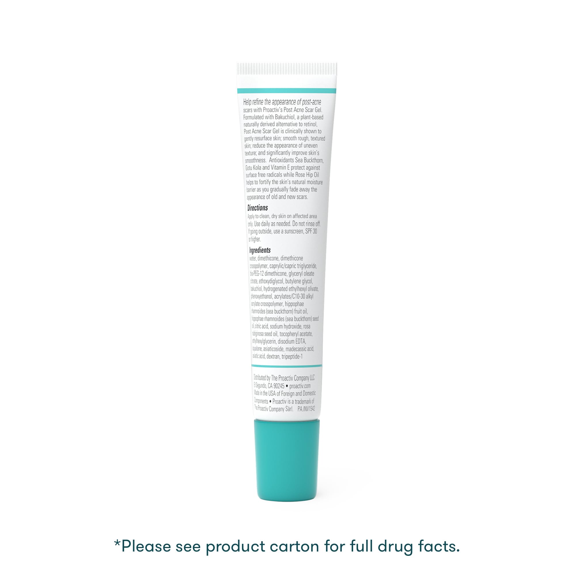 Proactiv Post Acne Scar Gel for Face with Antioxidants and vitamin E, Skin Smoothing Moisturizing - 1 oz.