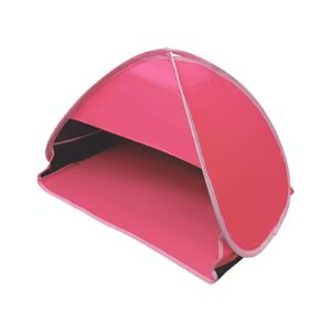 LVOERTUIG Beach Sun Shelter, Mini Sun Shade for Beach, Full-Automatic Portable Sun Shelter Head Shade Protection Tent for Personal Sun Protection/Shelter Windproof and Sand-Proof