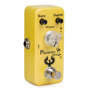 Movall MP-317 Phoenix Wings Tremolo Guitar Effects Pedal with True Bypass