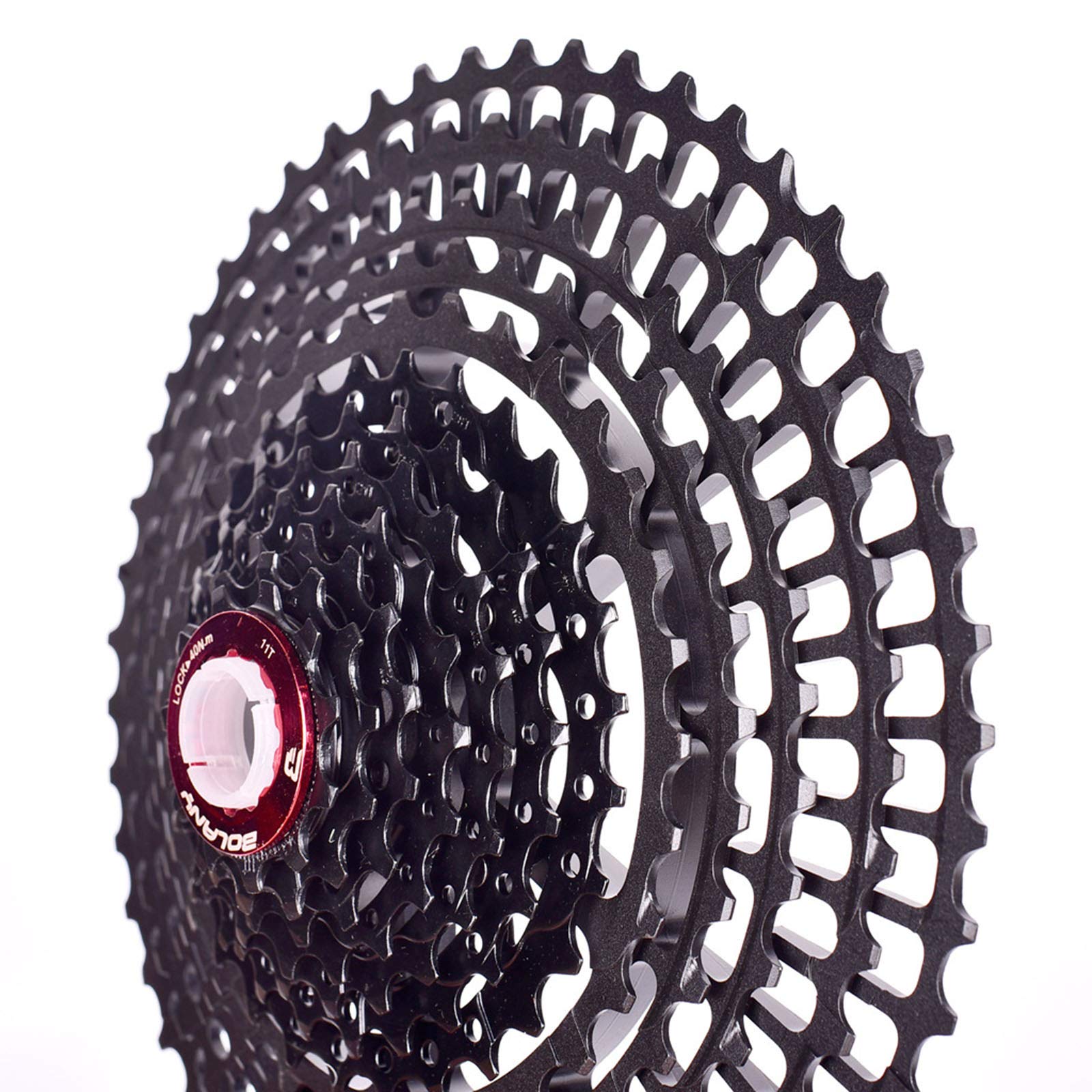 Unisex – Adult's MTB 12 Speed 11-52T Cassette Black Ultralight Bicycle Flywheel 12t Bike Freewheel Parts Mountain,1212Speed11-52T