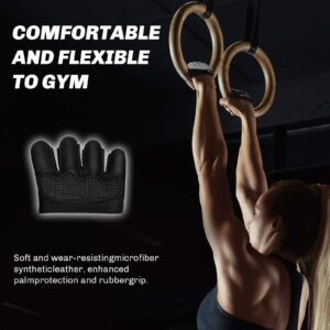 2021 Grip Workout Gloves for Women/Men, 3mm Padding Gym Gloves for Weightlifting, Kettlebell, Pull-Ups, Row, Cross Training, WODs, Yoga and Gymnastics Gloves for Men and Women-NO Calluses