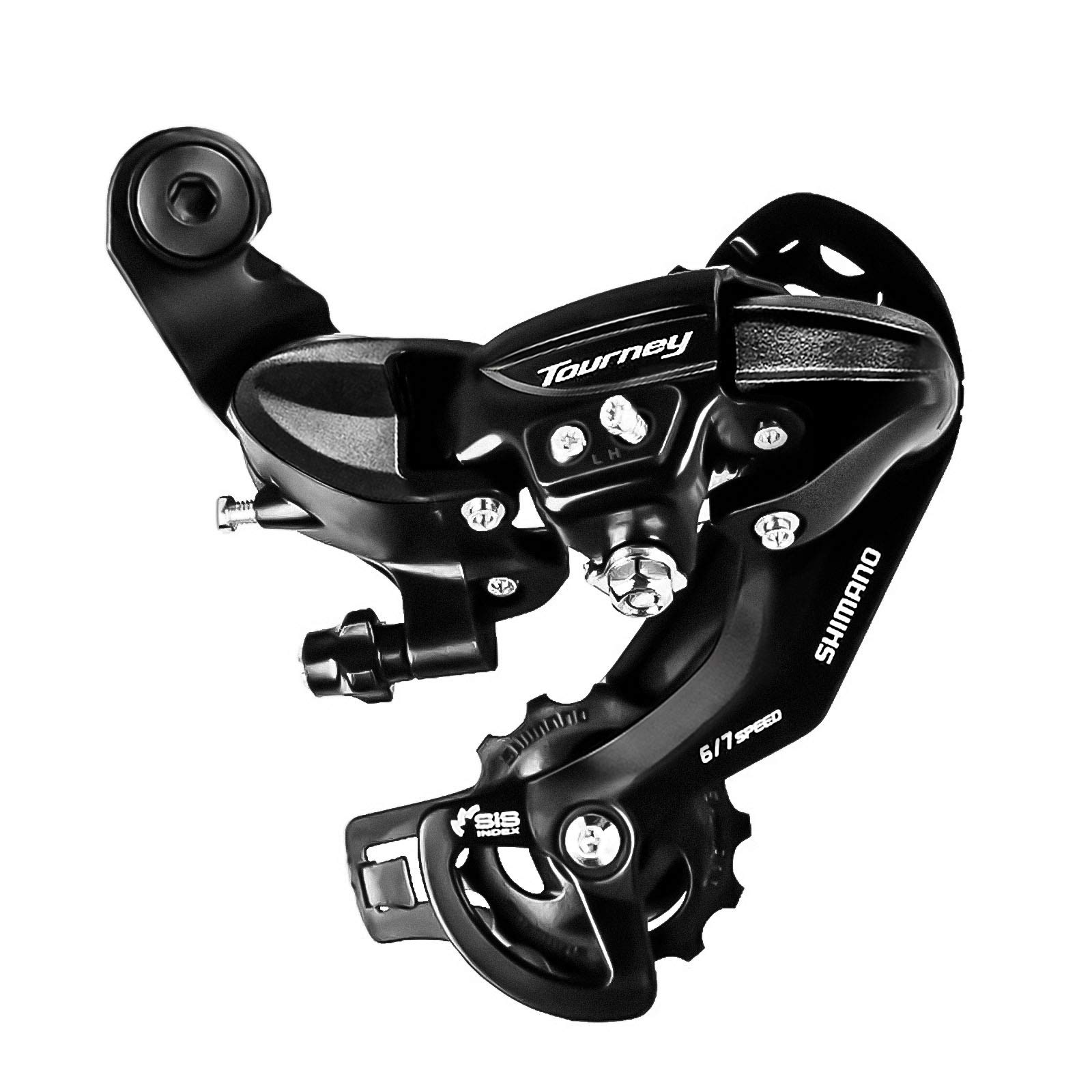 Hycline Rear Derailleur RD-TY300 6/7/8 Speed Direct Mount for Mountain Bike-Black