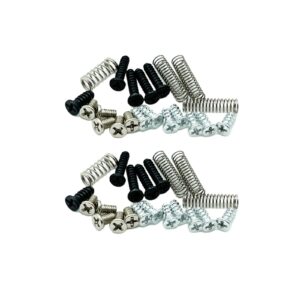 replacement full screws springs set for nintendo switch joy-con controller, emien philip’s triwing head screws replacement for switch joy-con