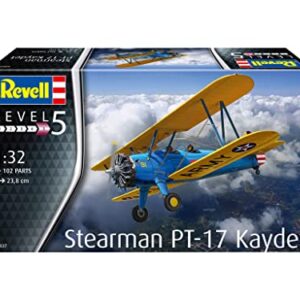 Revell 03837, Stearman PT-17 Kaydet. 1:32 Scale Plastic Model Kit