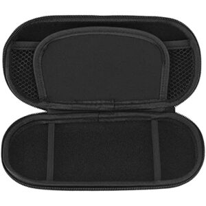 ELIATER Playstation Vita Carring Case Portable Travel Pouch Cover Zipper Bag Compatible for Sony PSVita 1000 2000 Game Console (Black)