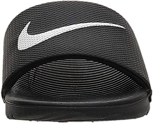 NIKE Kids' Kawa Slide (GS/PS) Athletic Sandal (5 Big Kid, Black/White/Black, numeric_5)