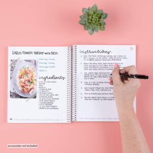 Erin Condren 8.5" X 11" Spiral Bound Dot Grid Journal Notebook - Mid Century Circles, 5Mm Dot Grid, 160 Page Writing, Drawing & Art Notebook, 80Lb Thick Mohawk Paper, Stickers Included