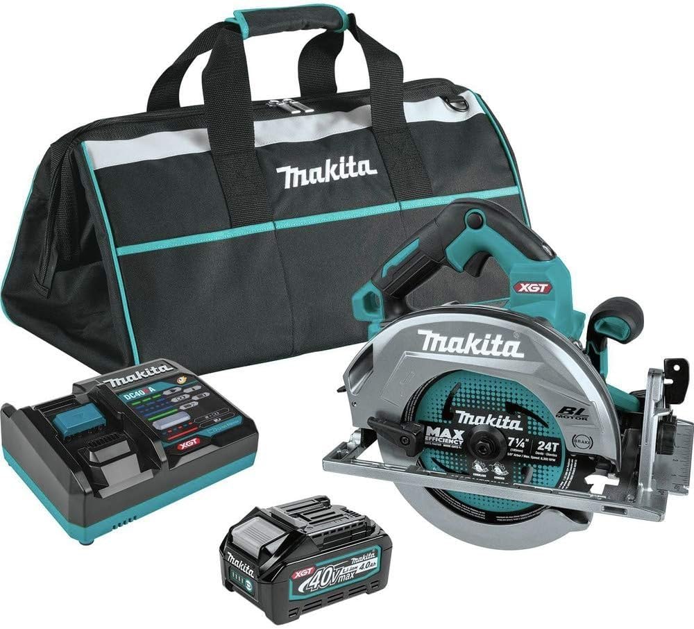 Makita Xgt 40V Max Circular Saw Kit 7 1/4 inches