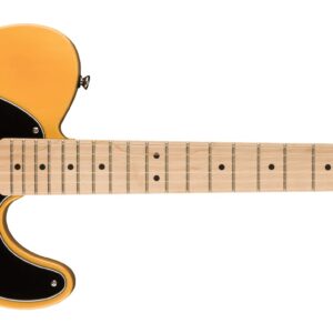 Squier Affinity Series Telecaster Electric Guitar, with 2-Year Warranty, Butterscotch Blonde, Maple Fingerboard