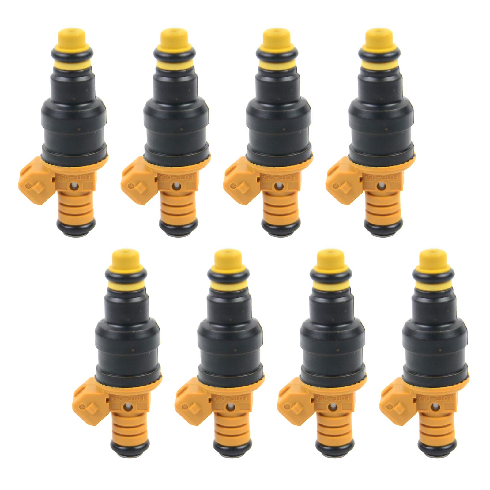 AKWH 0280150943 Set of 8 Fuel Injectors Replacement for Ford Lincoln Mercury 4.6L 5.0L 5.4L 5.8L - F150 F250 F350 E150 E250 E350 Mus-tang Bro-nco 0280150939 0280150909 0280150718