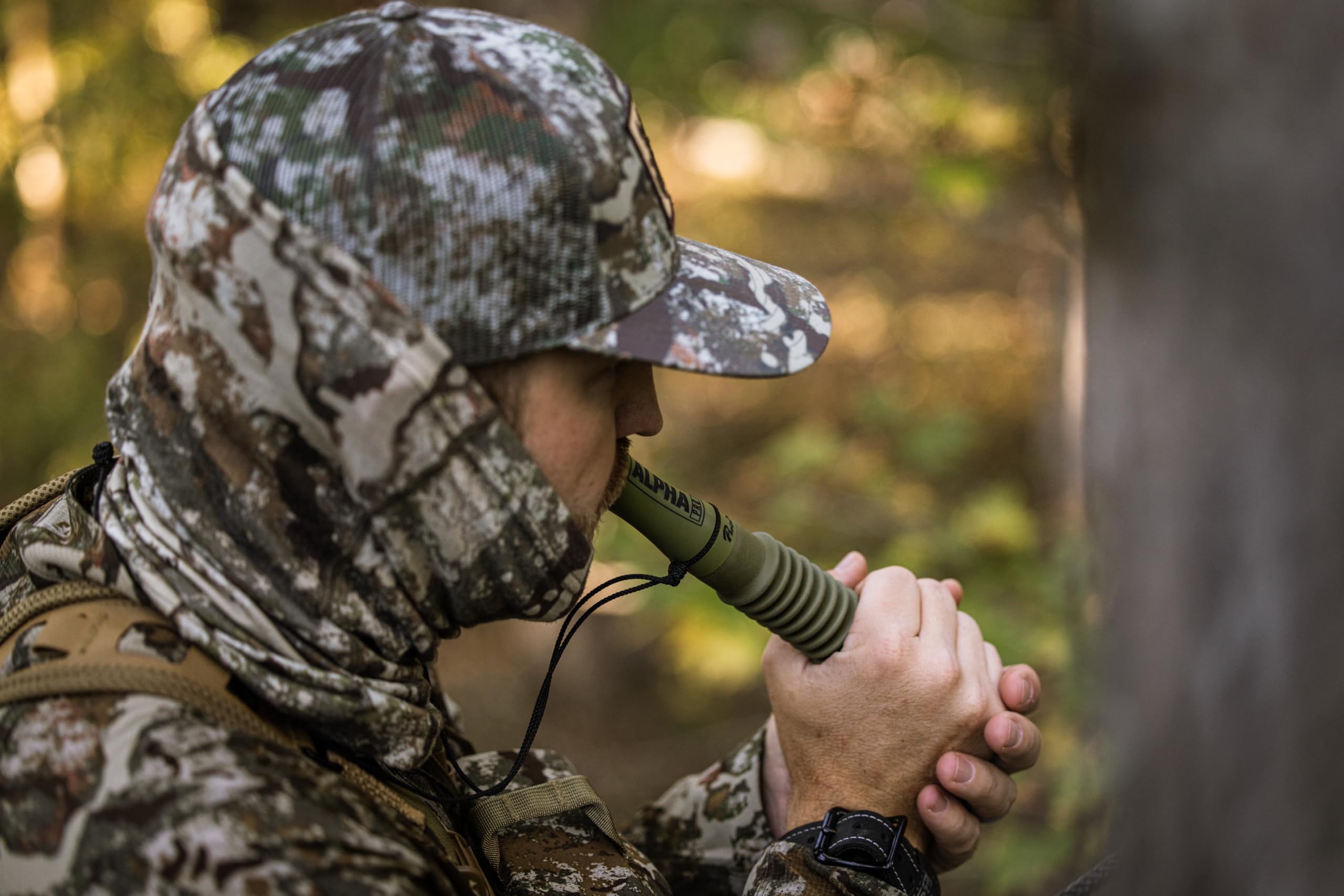 First Lite Aerowool Merino Wool Neck Gaiter - Ultralight Camo Hunting Face Mask - First Lite Specter - One Size