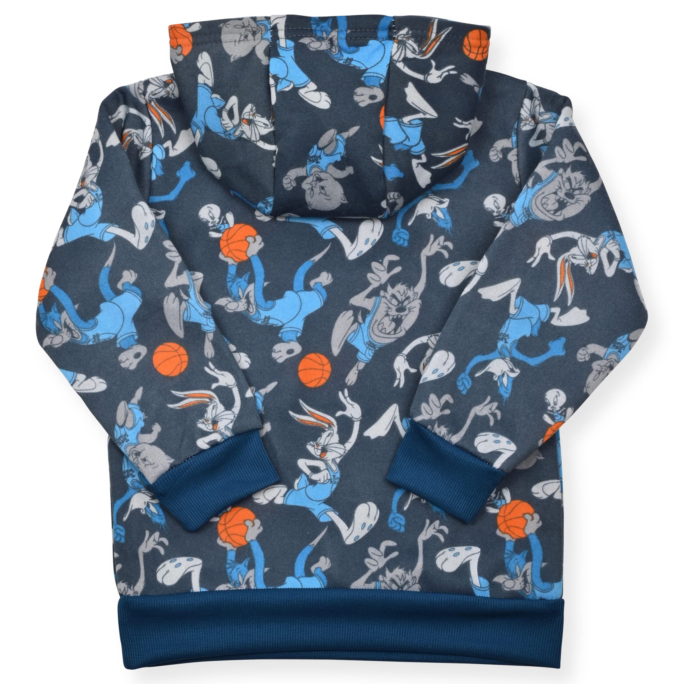 Warner Bros. Space Jam Squad Boys Hoodie and Jogger Set for Little Kids – Navy