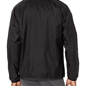 PUMA Men's TeamLIGA All Weather Jacket, Black/Black, XL