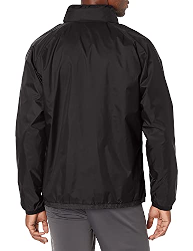 PUMA Men's TeamLIGA All Weather Jacket, Black/Black, XL