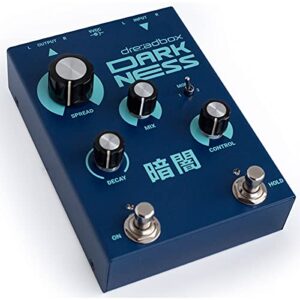 Dreadbox Darkness Stereo Reverb Effect Pedal