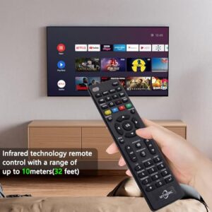 MYHGRC Universal Remote Control for Insignia/Sanyo/Sharp/Samsung/Sony/Hisense/Panasonic/Philips/Toshiba/LG Smart TVs and More Brands, Simple Set-up Required