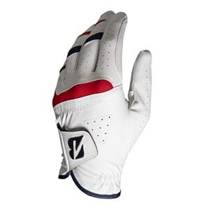 bridgestone golf mlh soft grip glove white large