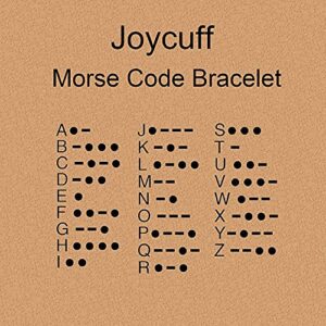 JoycuFF A New Chapter Morse Code Bracelets for Women Classmates Brother Sister Graduation Jewelry Gifts Jewelry for Her