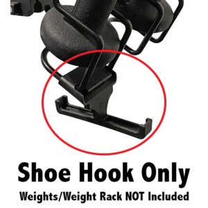 Shoe Hook Hanger Compatible with Peloton Bike (Not compatible with Bike+)