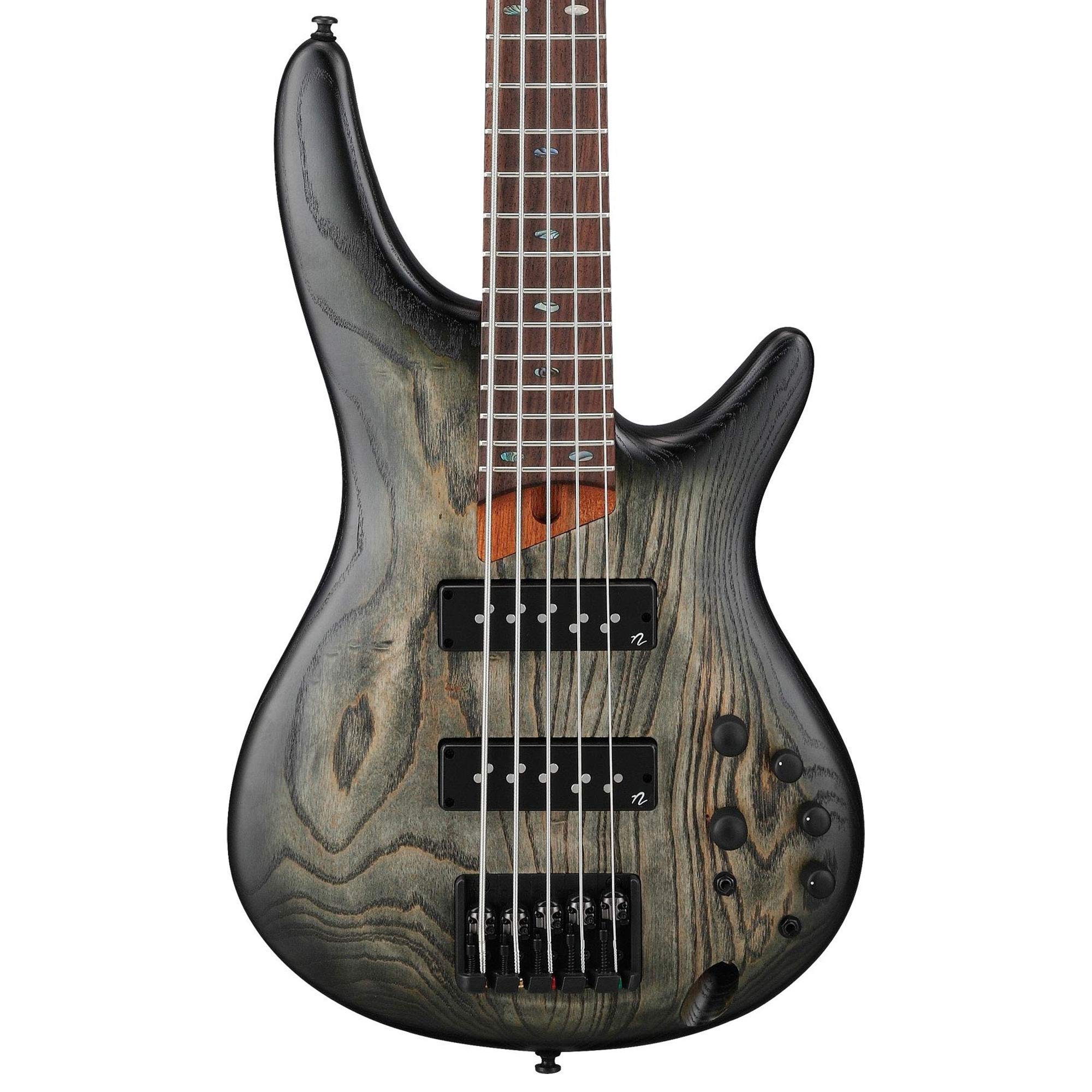 Ibanez SR Standard 5 String Electric Bass - Black Stained Burst