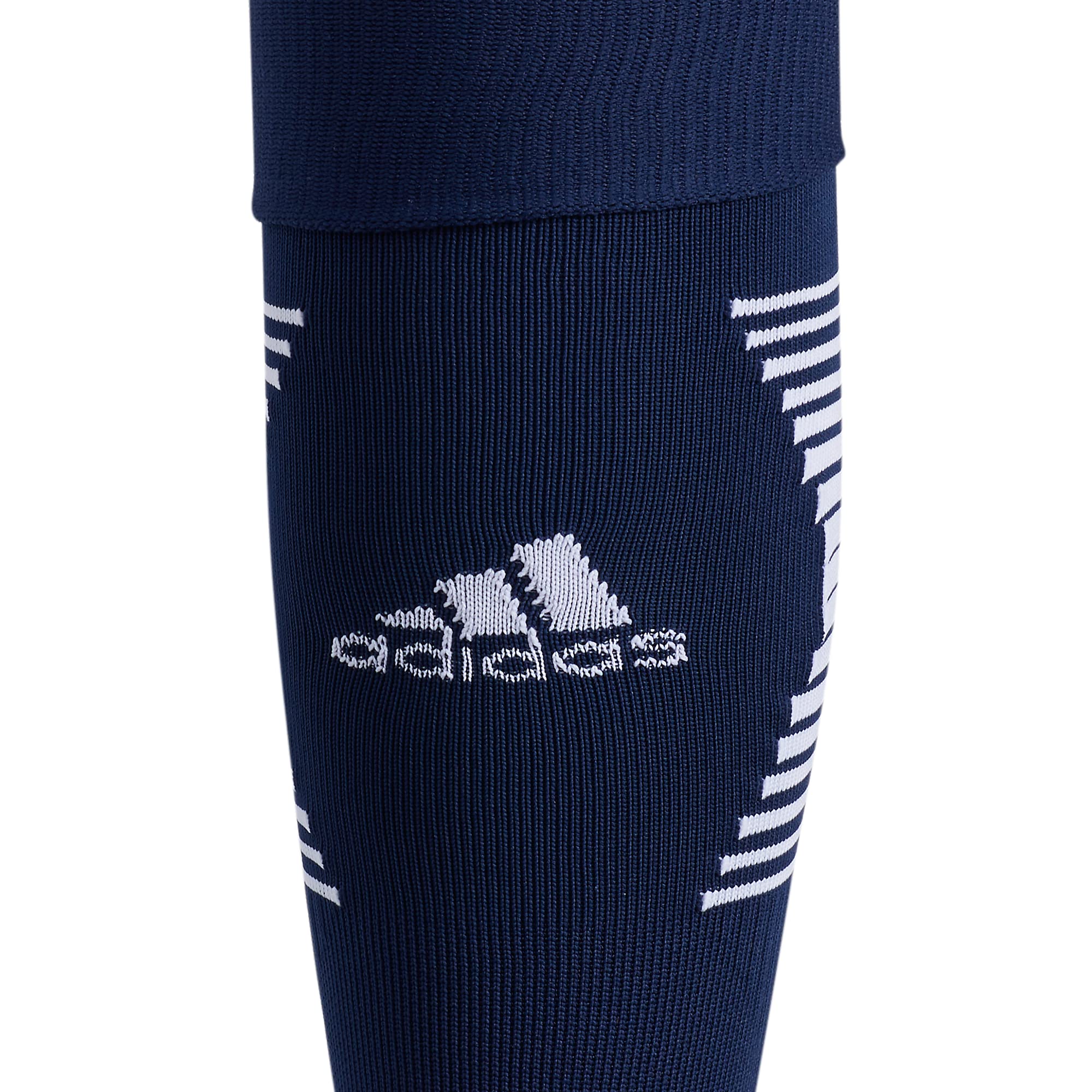 adidas Speed 3 Soccer Socks (1 Pair), Team Navy Blue/White, Small