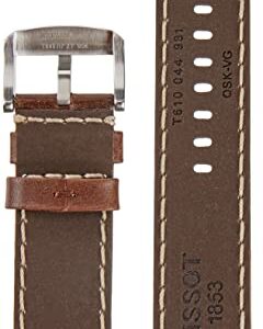 Tissot T852044980 22mm Lug Brown Leather Strap