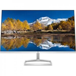 hp m27fq qhd monitor - computer monitor with 27-inch ips display (1440p) - eyesafe & color accurate - amd freesync technology - hdmi - borderless design for dual setups - tilt adjustment - black