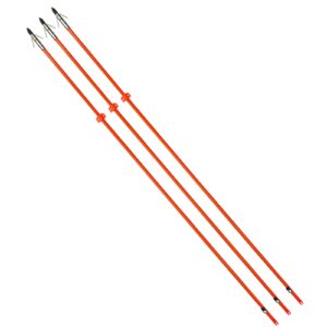 NIKA ARCHERY Bowfishing Arrows 32" Fish Hunting Solid Fiberglass Shaft for All Bows, Pack of 3