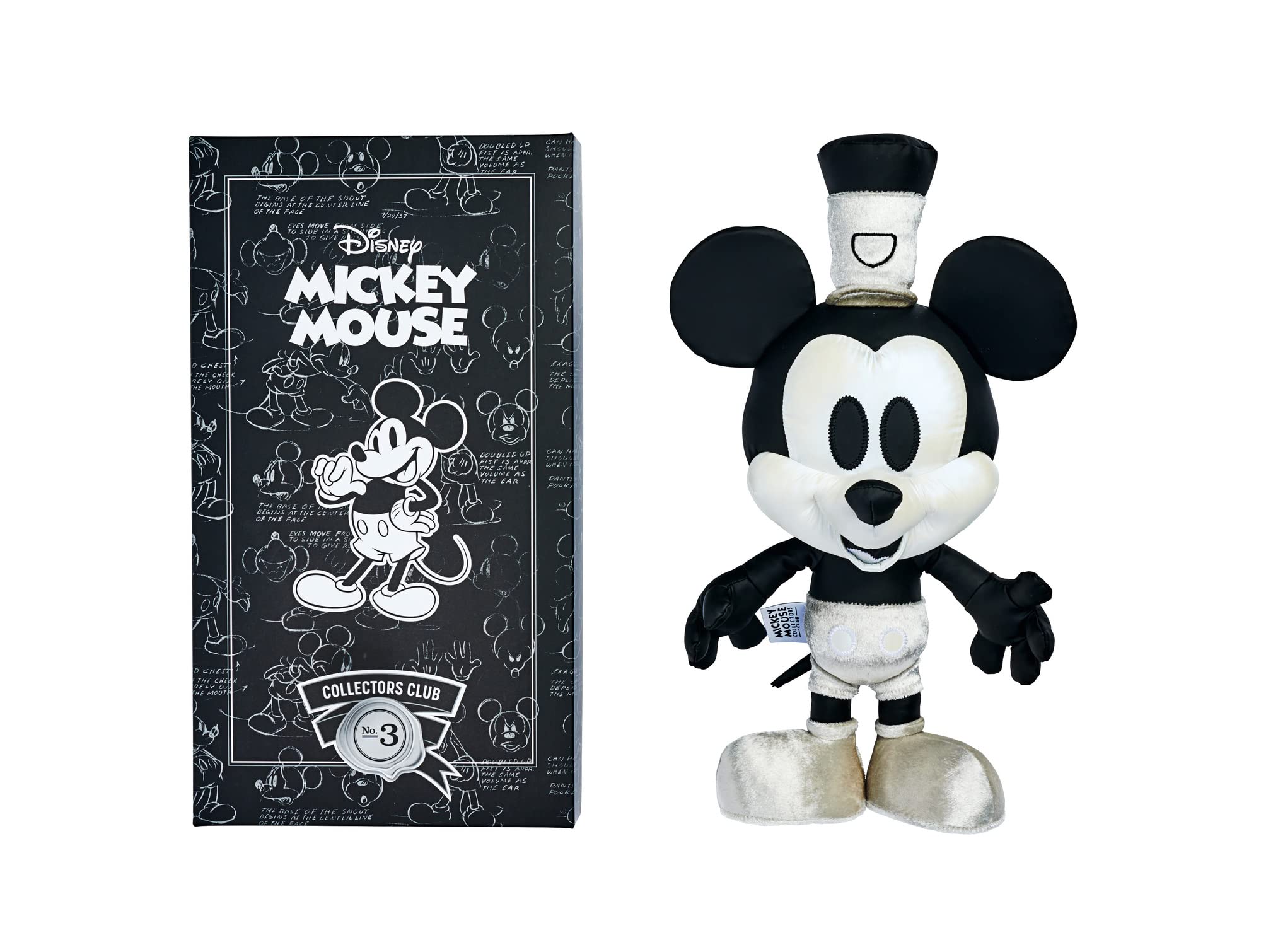 Simba 6315870276 - Disney Steam Boat Mickey Mouse, Special Edition for Collectors, Exclusive to Amazon, 35 cm Tall Figure in Gift Box, Collector’s Item