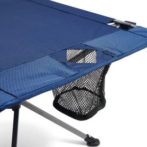 Sport-Brella SunSoul Portable Folding Table for Outdoor Camping, Picnics, Tailgates, and Beach Navy