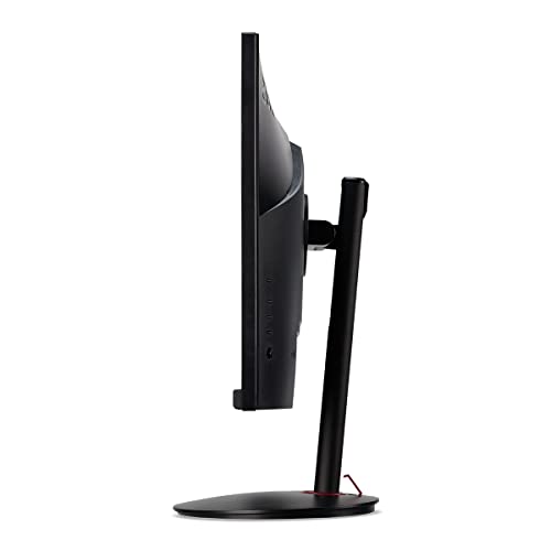 Acer Nitro XV282K KVbmiipruzx 28" UHD (3840 x 2160) Agile-Splendor IPS Gaming Monitor | AMD FreeSync Premium | 144Hz | 1ms | TUV/Eyesafe | 1 Display Port 1.2, 2 HDMI 2.1 & 4 USB Ports,Black