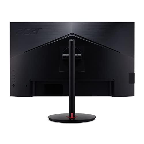 Acer Nitro XV282K KVbmiipruzx 28" UHD (3840 x 2160) Agile-Splendor IPS Gaming Monitor | AMD FreeSync Premium | 144Hz | 1ms | TUV/Eyesafe | 1 Display Port 1.2, 2 HDMI 2.1 & 4 USB Ports,Black