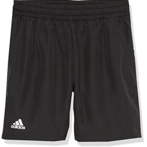 adidas Boys' Club Tennis Shorts, Black/White, Medium