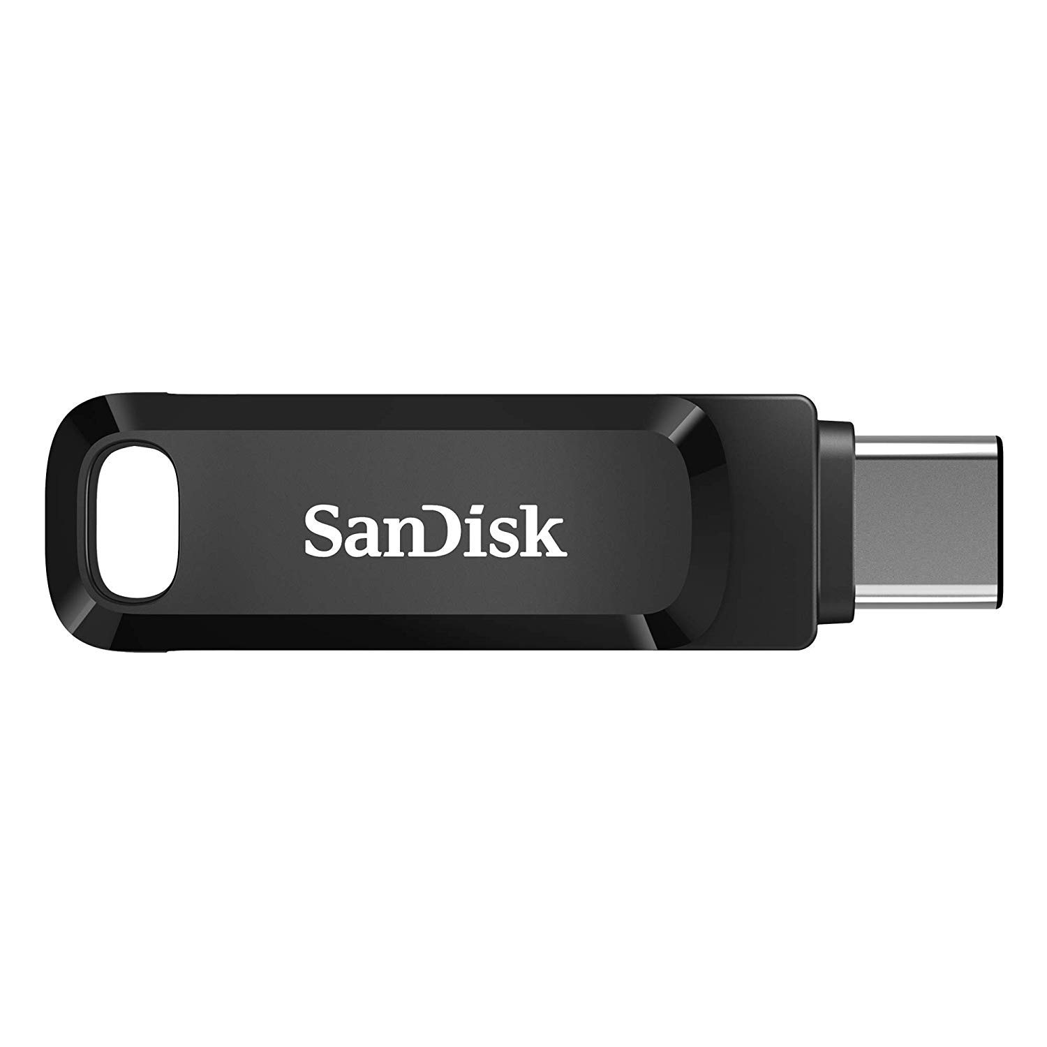 SanDisk Ultra Dual Drive Go USB Type A & Type-C 128GB Flash Drive for Smartphones, Tablets, & Computers - High Speed USB 3.1 Pen Drive (SDDDC3-128G-G46) Bundle with 1 Everything But Stromboli Lanyard