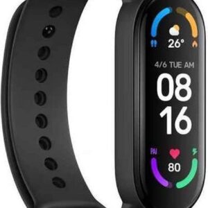 Xiaomi Mi Smart Band 6 40% Larger 1.56'' AMOLED Touch Screen, Sleep Breathing Tracking, 5ATM Water Resistant, 14 Days Battery Life, 30 Sports Mode, Fitness, Steps, Sleep, Heart Rate Monitor