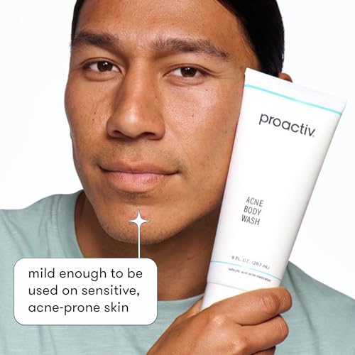 Proactiv Acne Body Wash - Exfoliating Body Wash for Sensitive Skin, Salicylic Acid Cleanser with Soothing Shea Butter & Cocoa Butter - 9 oz.