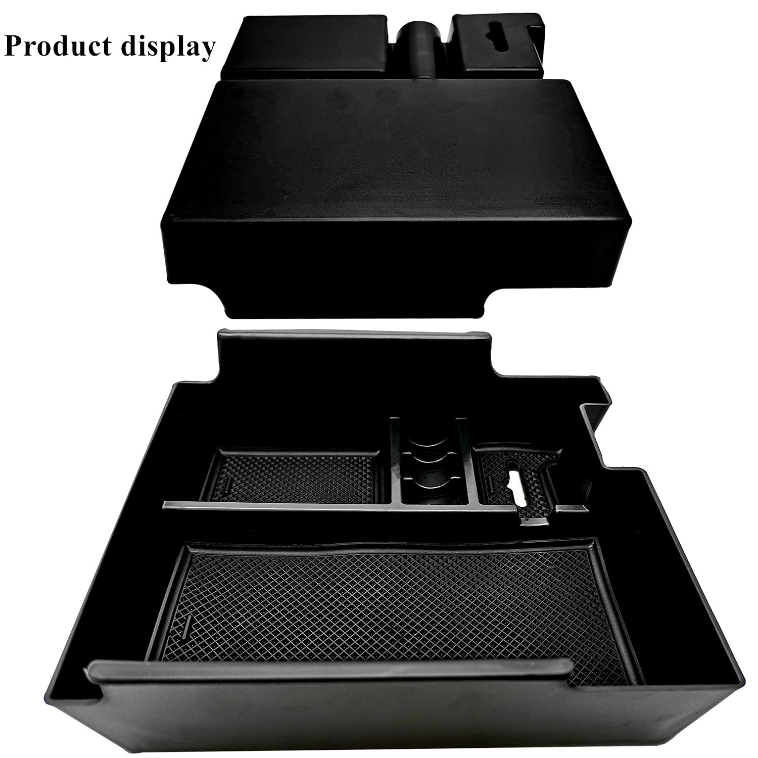 EVTIME Center Console Organizer Interior Storage Box fit for Ford Explorer 2019 2018 2017 2016 2015 2014 2013 2012 Accessories Armrest Secondary Storage Tray