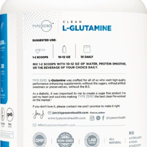 5X Strength L Glutamine Powder (5000mg | 1KG) 6-Month Supply Pure L-Glutamine Supplement for Leaky Gut Health, Gastrointestinal Lining Support & Recovery for Women/Men - Vegan, Gluten Free, No Fillers