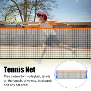 Portable Badminton Net Set for Tennis, Soccer Tennis, Kids Adult Volleyball Training Net Indoor/Outdoor Sports Net for Garden Court Beach Backyard