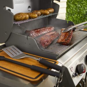 Weber Precision 3-Piece Grilling Tool Set, Stainless Steel